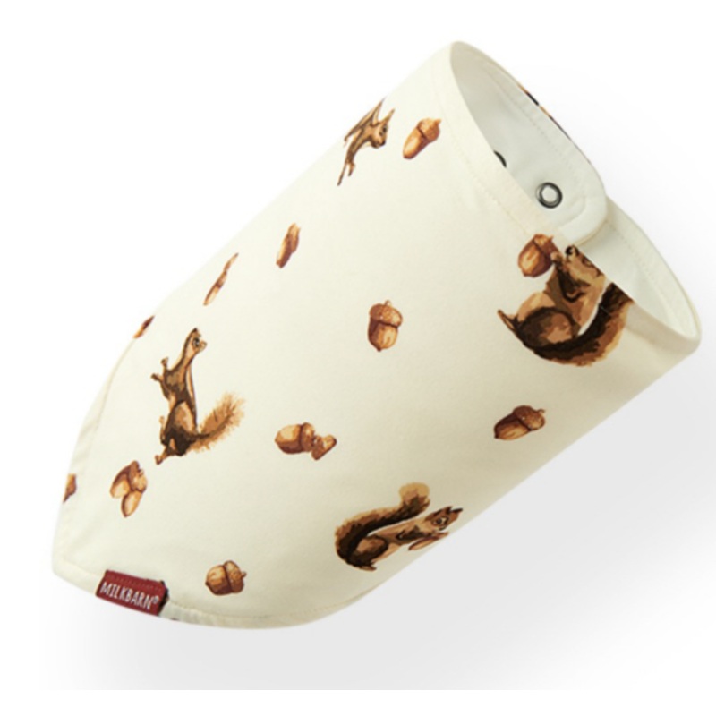 Milkbarn Kerchief Bib – Chipmunk