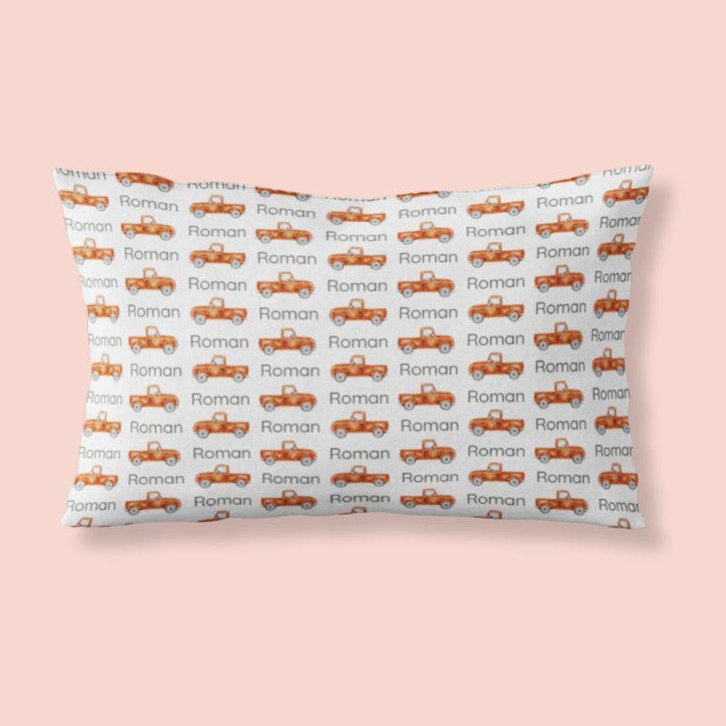 Sugar + Maple Custom Pillow | Trucks
