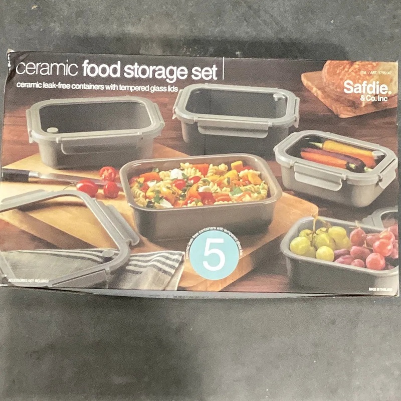10 piece Ceramic Food Storage