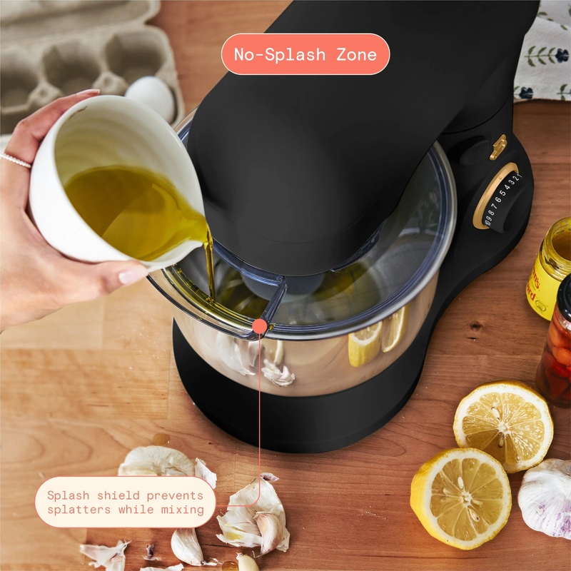 3.5 Qt Stand Mixer, Black Sesame