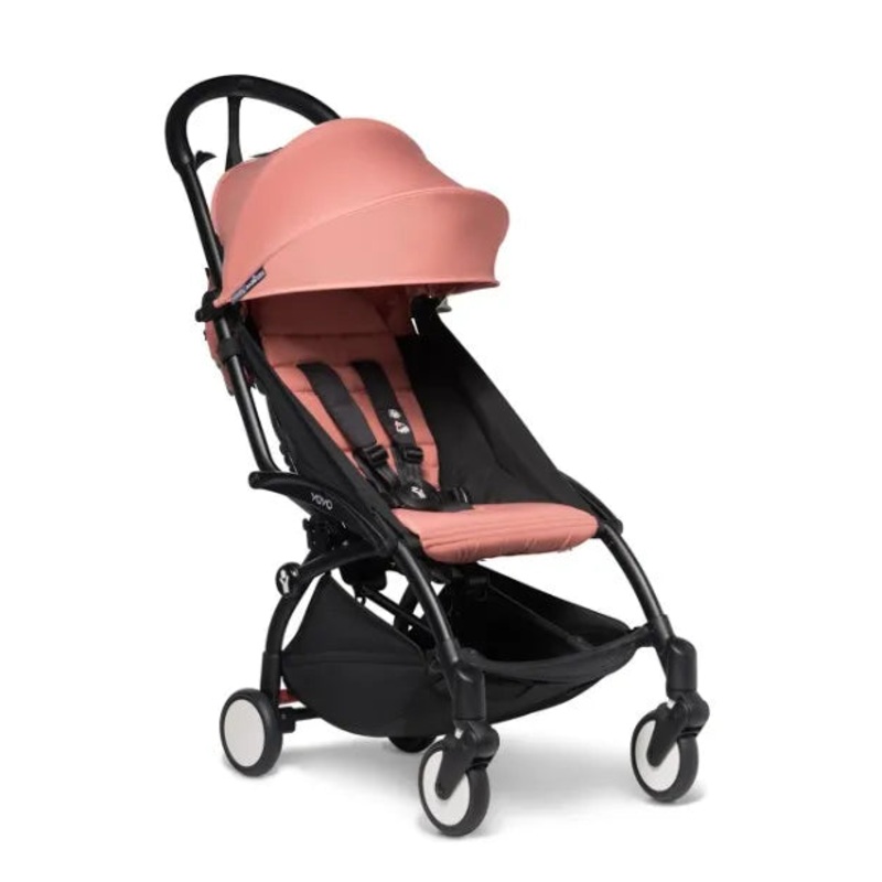 Babyzen YOYO2 Complete Stroller, 2022, Black with Ginger