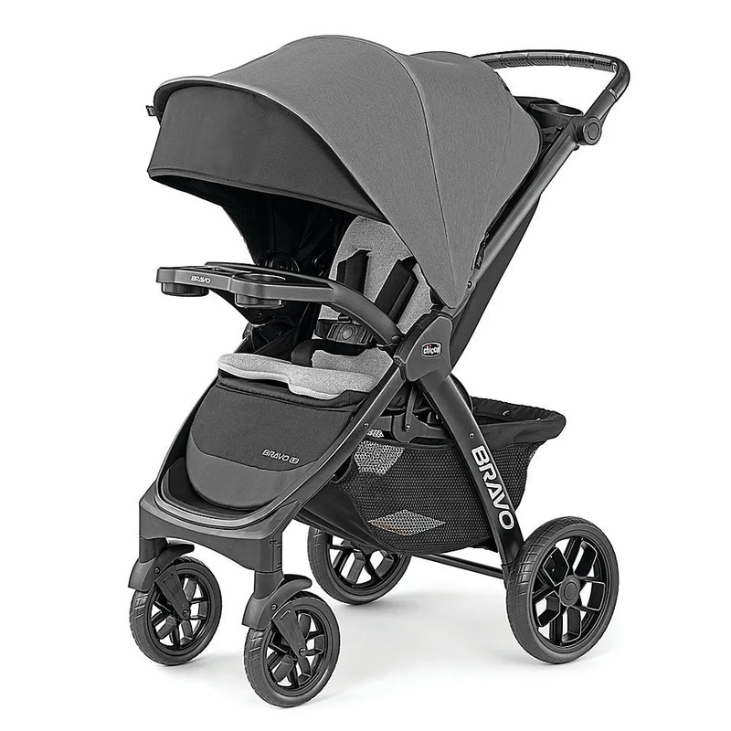 Bravo Le Cleartex Quick-Fold Stroller – Pewter