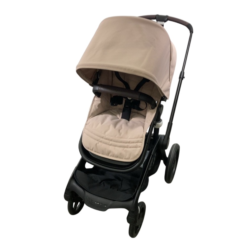 Bugaboo Fox 5 Stroller, 2024, Black, Desert Taupe