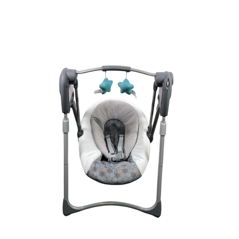 Graco Slim Spaces Compact Baby Swing, Tilden