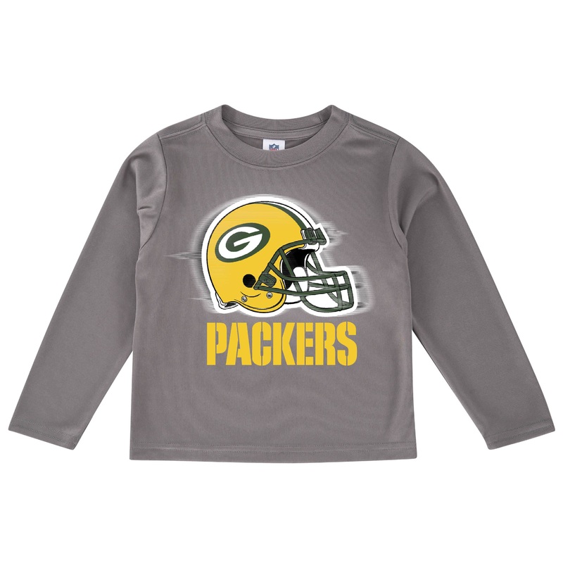 Green Bay Packers Long Sleeve Logo Tee Shirt