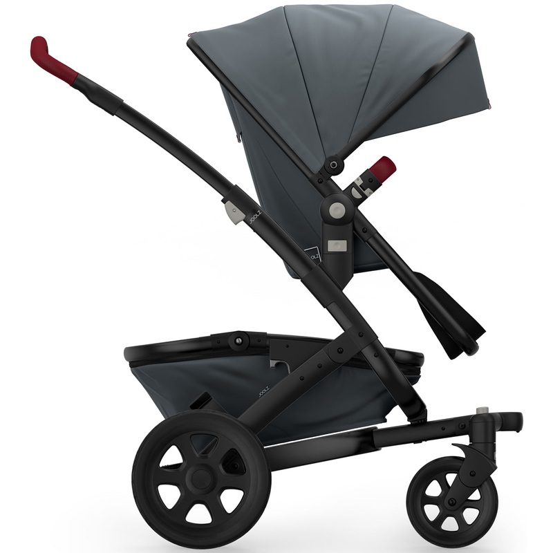 Joolz Geo 2 Tailor Mono Stroller – Black/Grey/Black/Tango Red