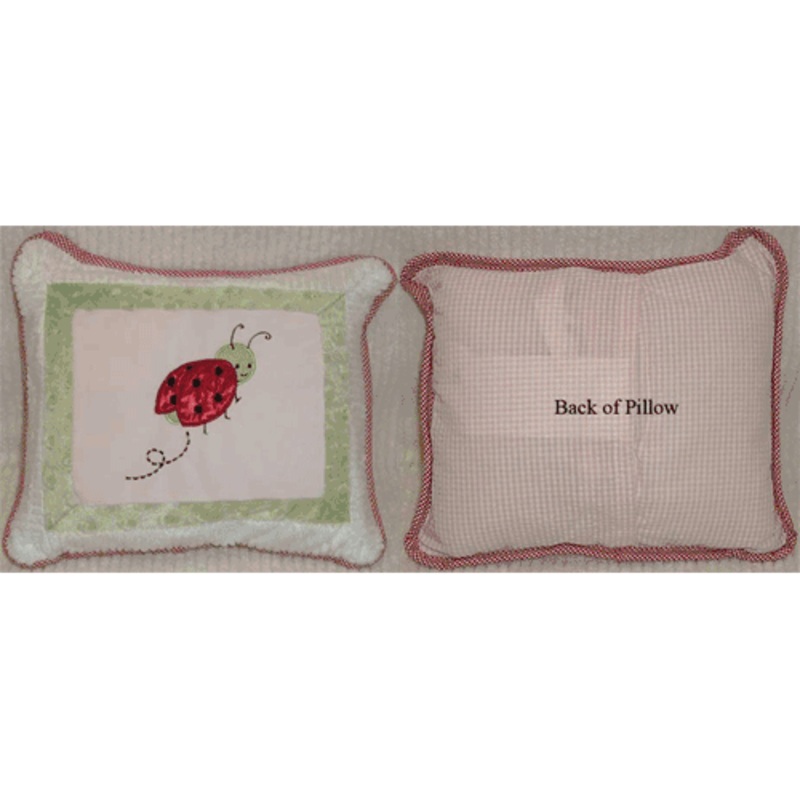 Kids Line Lady Bug Throw Pillow