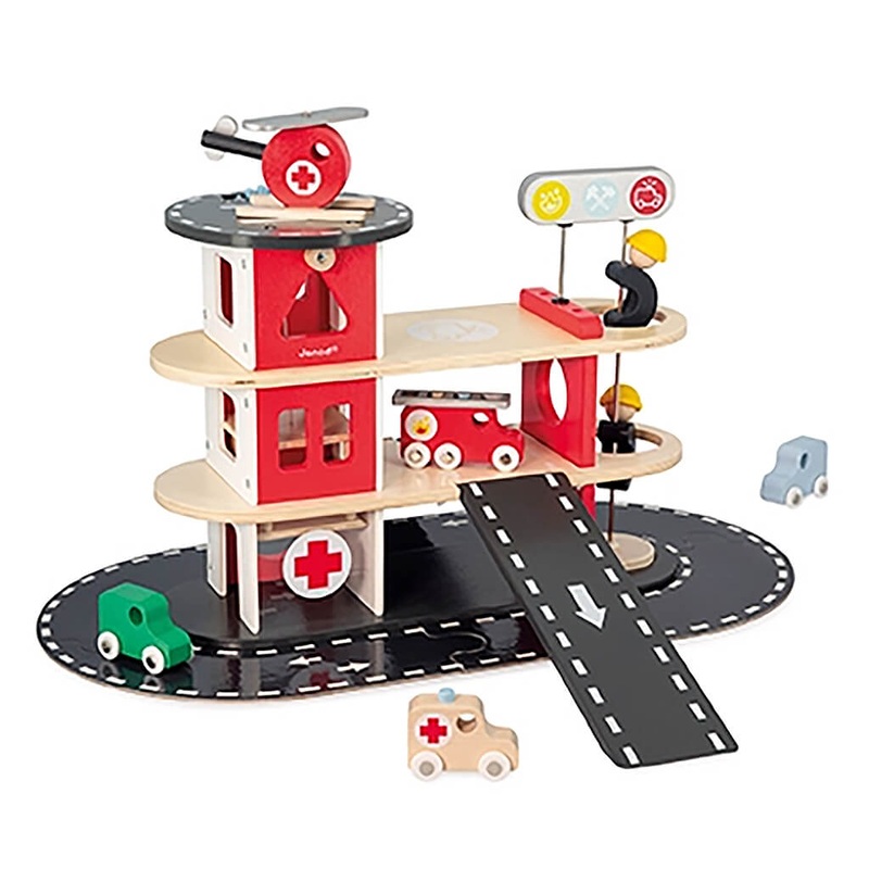 JTY Bolid | Fire Station | 5 Vehicles Included | Imagination