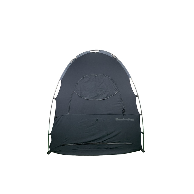 SlumberPod 3.0 Sleep Canopy, Black with Gray Accents