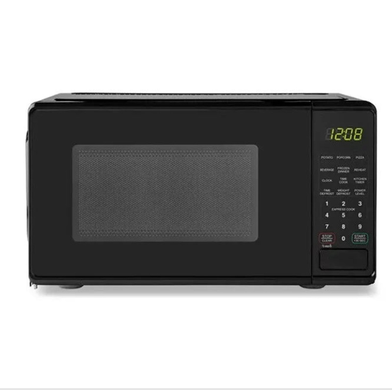 0.7 Cu Ft Countertop Microwave Oven, 700 Watts – Black