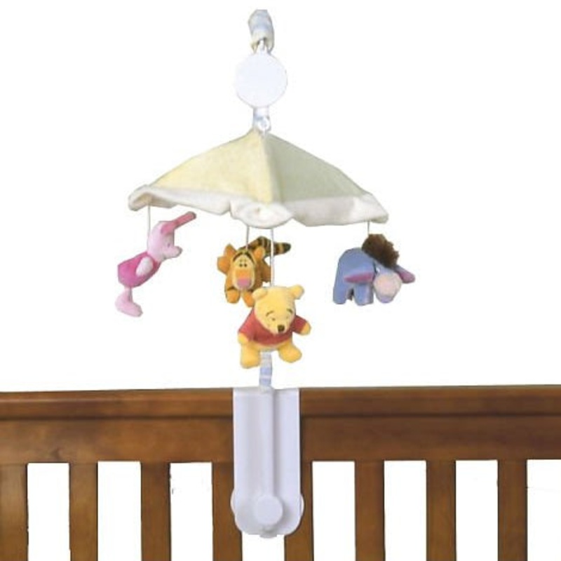 KidsLine Disney Pooh Soft & Fuzzy Mobile