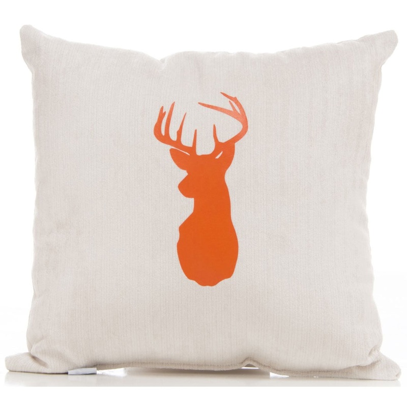 Sweet Potato Echo Cream Buck Pillow