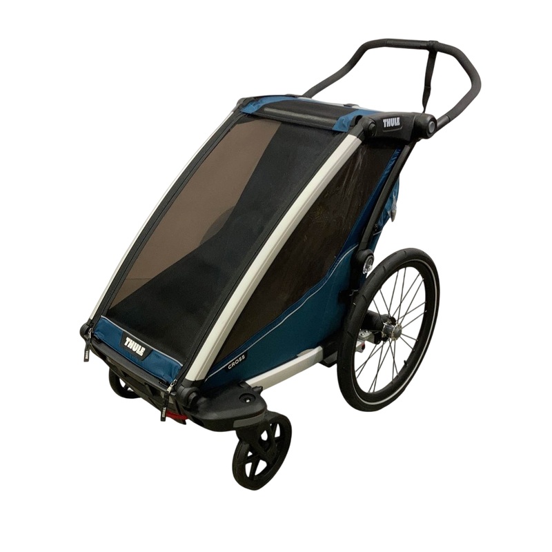 Thule Chariot Cross Bike Trailer Stroller 1 Seat, 2021, Majolica Blue