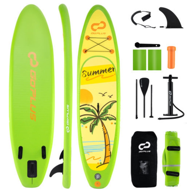 Inflatable Stand Up Paddle Board ISUP Board Accessories With 3 Fins-L