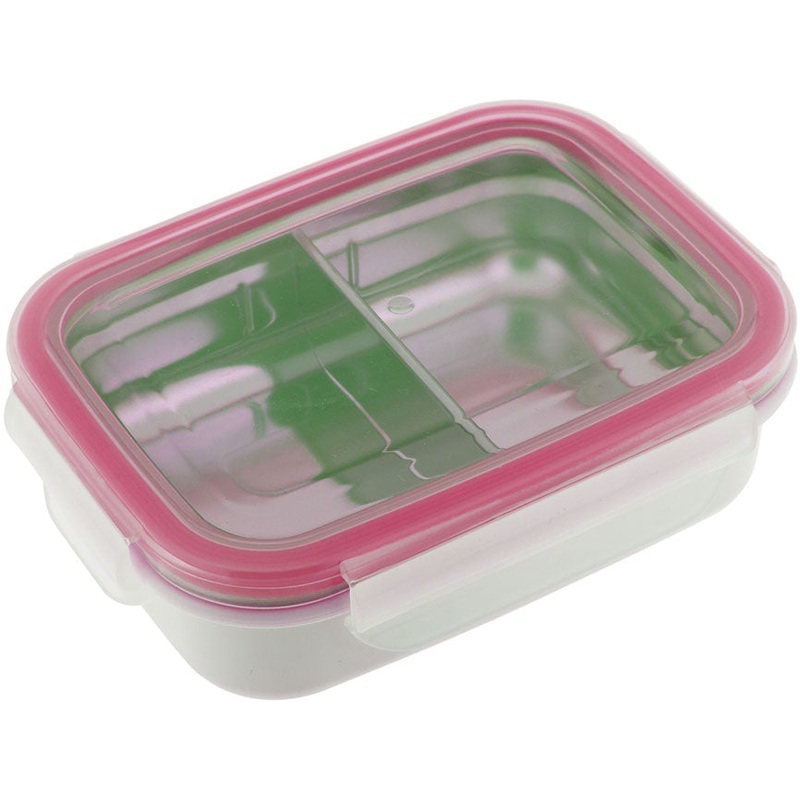 Innobaby Keepin’ Smart Double Insulated Stainless Divided Bento, 11 oz. – Pink