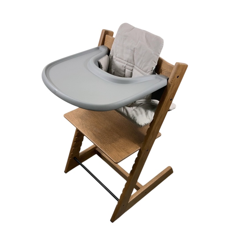 Stokke Tripp Trapp Complete High Chair, 2, Icon Grey, Oak Brown