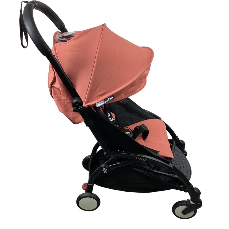Babyzen YOYO2 Complete Stroller, 2024, Black with Ginger