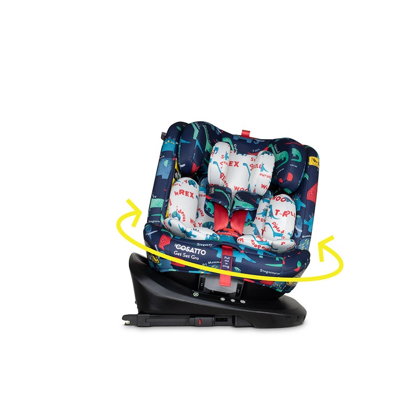 Get Set Gro i-Size 360 Car Seat D is for Dino