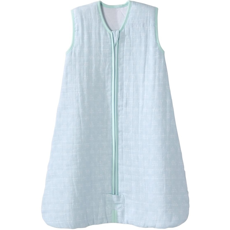 Halo SleepSack Quilted Muslin Wearable Blanket – Pyramid Slate (Medium)