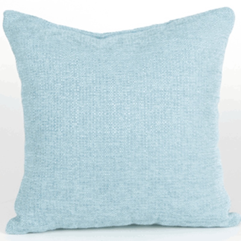 Sweet Potato Domain Blue Pillow