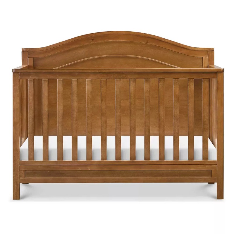 Charlie 4-in-1 Convertible Crib – Dark Chestnut