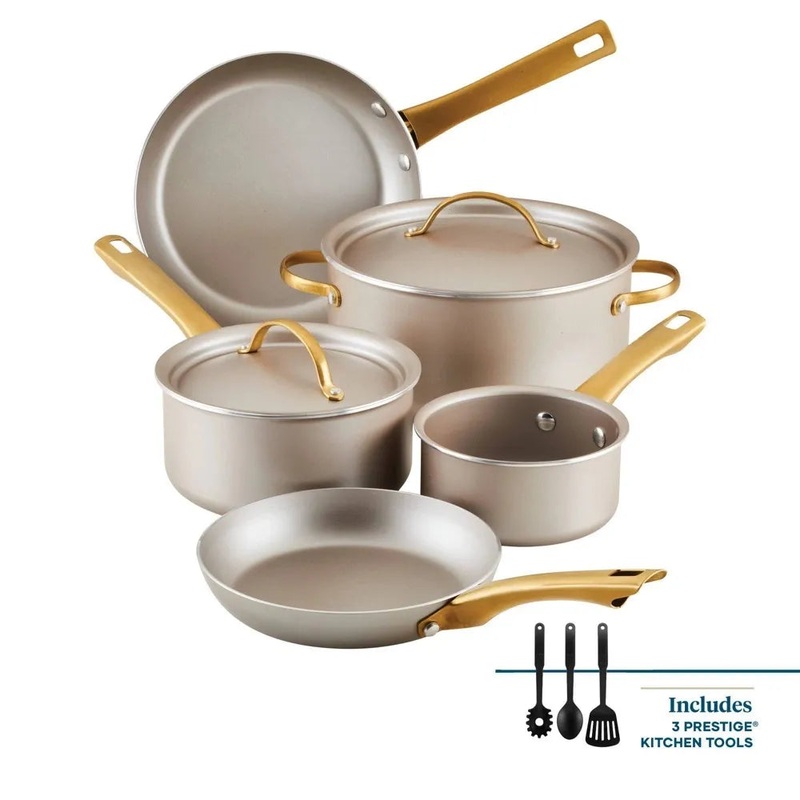 10pc Radiant Nonstick Cookware Set