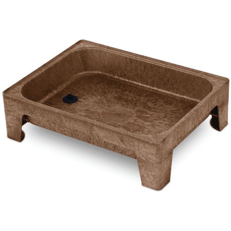 All In One Sand & Water Center, 8″H, Milk Chocolate