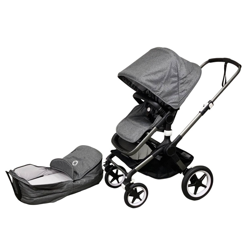 Bugaboo Fox 3 Stroller, 2022, Grey Melange, Graphite, Grey Melange