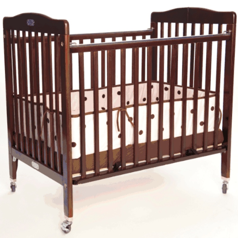 LA Baby Deluxe Portable Crib 883A – Cherry