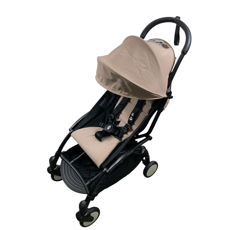 Babyzen YOYO2 Complete Stroller, 2024, Black with Taupe