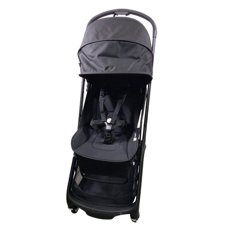 Bugaboo Butterfly Stroller, 2024, Black, Midnight Black, Midnight Black