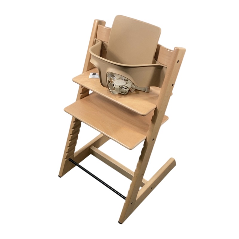 Stokke Tripp Trapp High Chair With Baby Set, 2, Oak Natural
