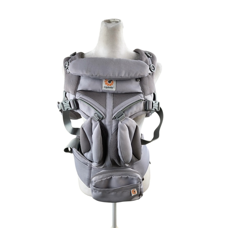 Ergobaby Omni 360 Cool Air Mesh Baby Carrier, Pearl Grey