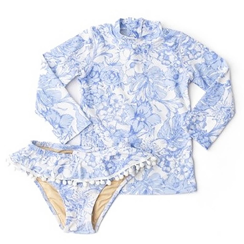 Rashguard Set – Tropical Blues