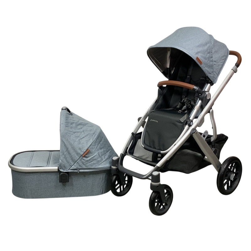UPPAbaby VISTA V2 Stroller, 2024, Gregory (Blue Melange)