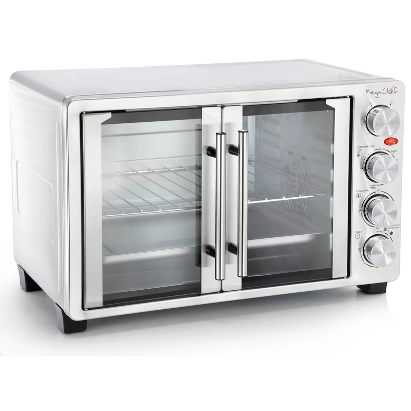 30L French Door Multi-Function Electric Toaster Oven (See Description)