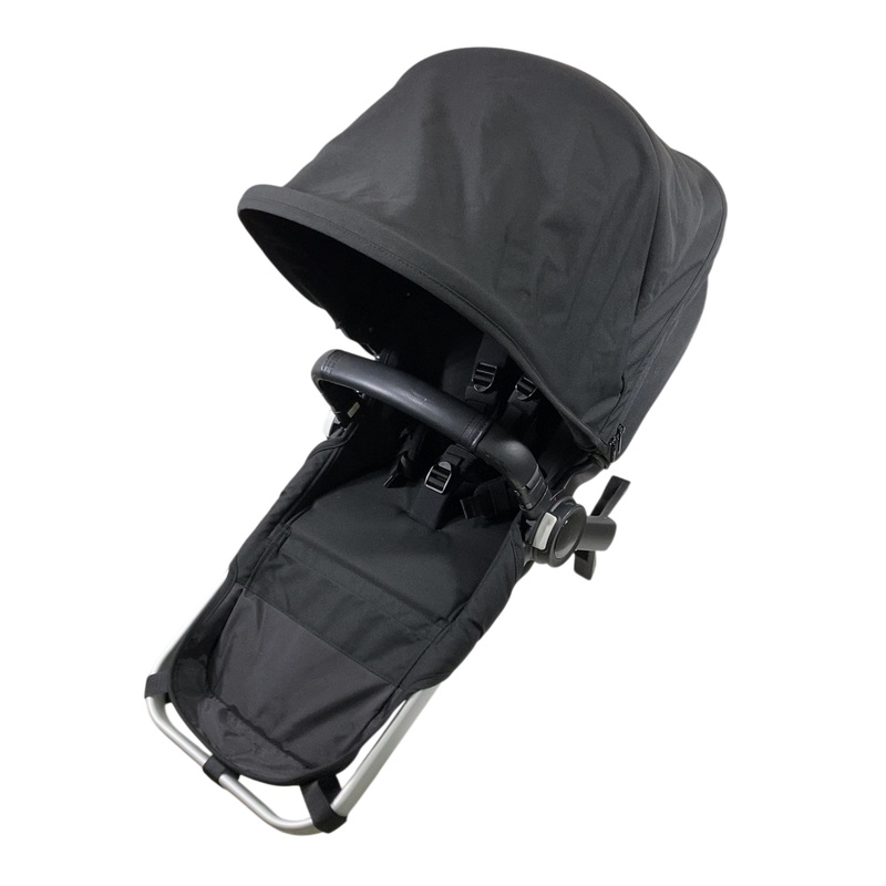 Bugaboo Donkey 5 Duo Extension Set, 2023, Black, Midnight Black, Midnight Black, with Canopy