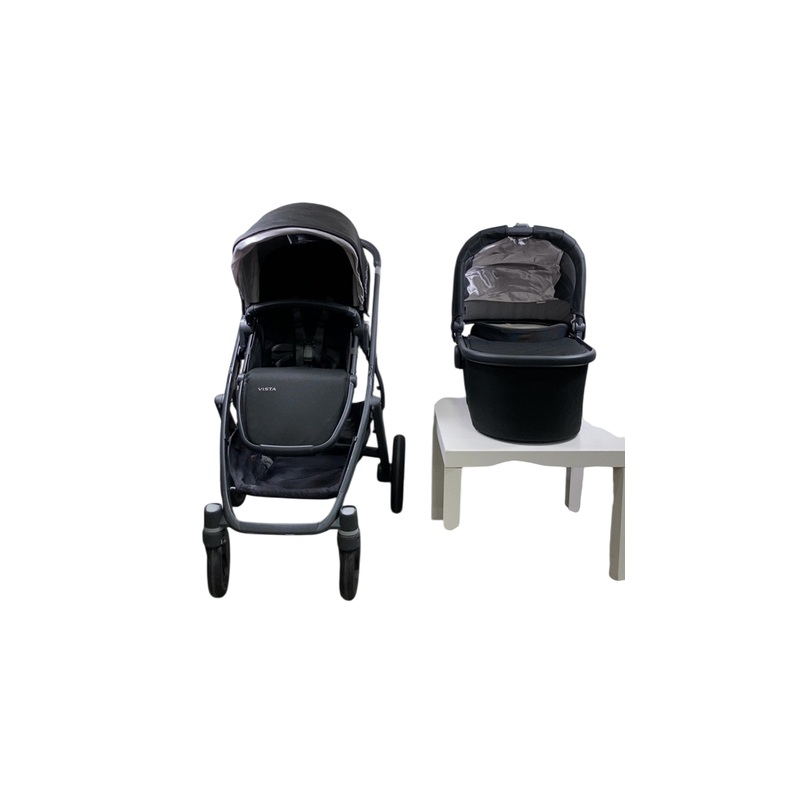 UPPAbaby VISTA Stroller, 2018, Jake (Black)