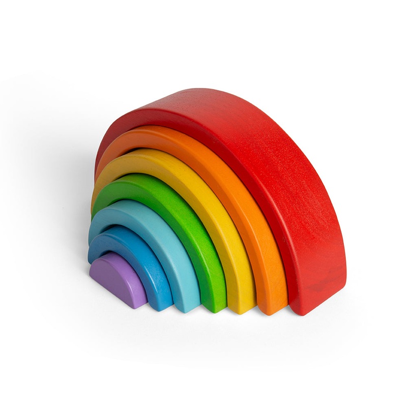 Wooden Stacking Rainbow – Small