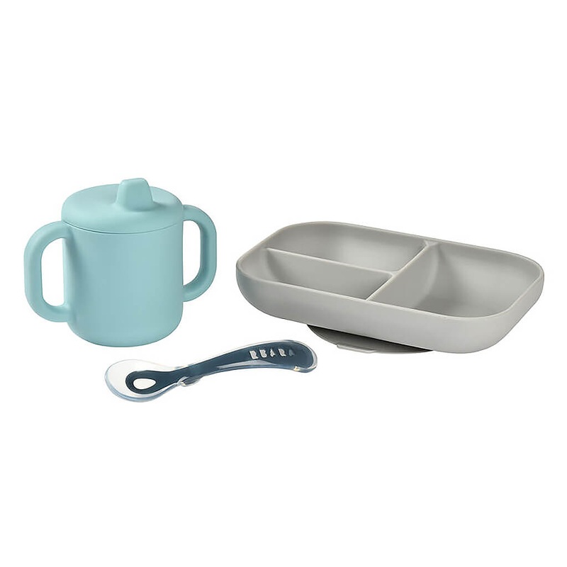 Sips + Bites 3-Piece Silicone Feeding Set