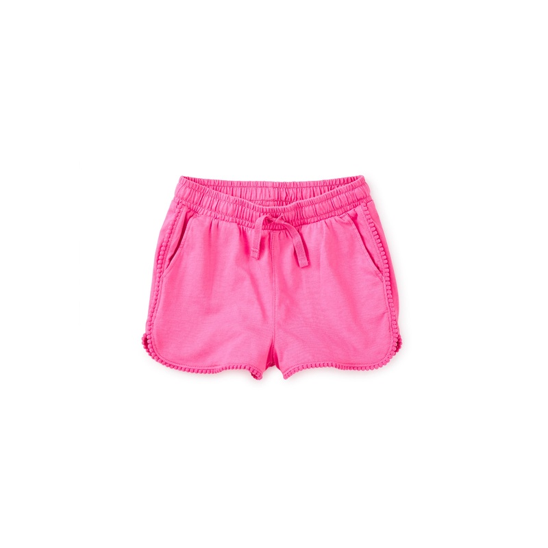 Tea Collection Pom-Pom Gym Shorts – Carousel Pink