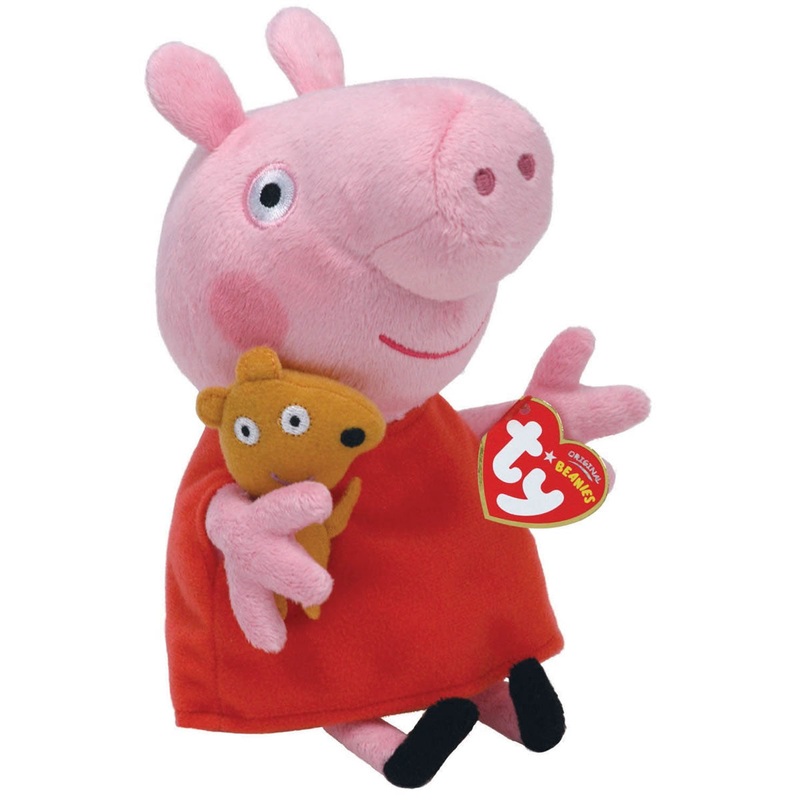 TY Beanie Babies Peppa Pig – Peppa (8″)
