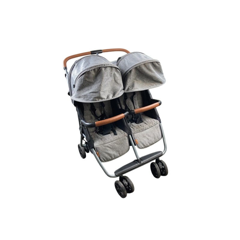 Zoe The Twin V2 Double Stroller, 2021, Grey