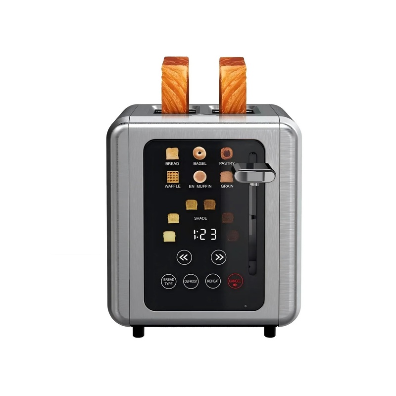 2 Slice Touchscreen Toaster With Smart Bread Toaster Function