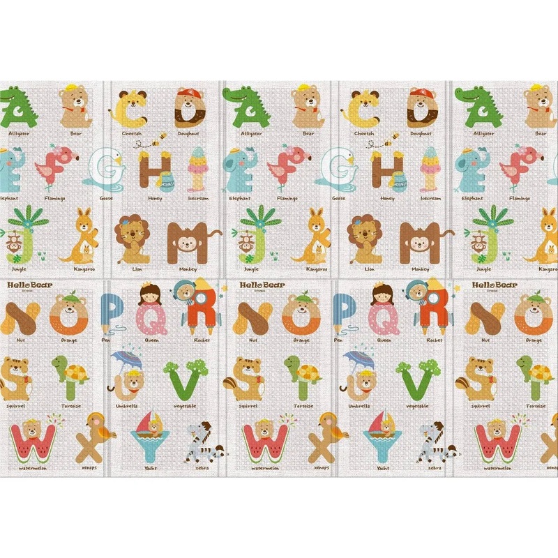 ABC Double-Sided Folding Play Mat (See Description)
