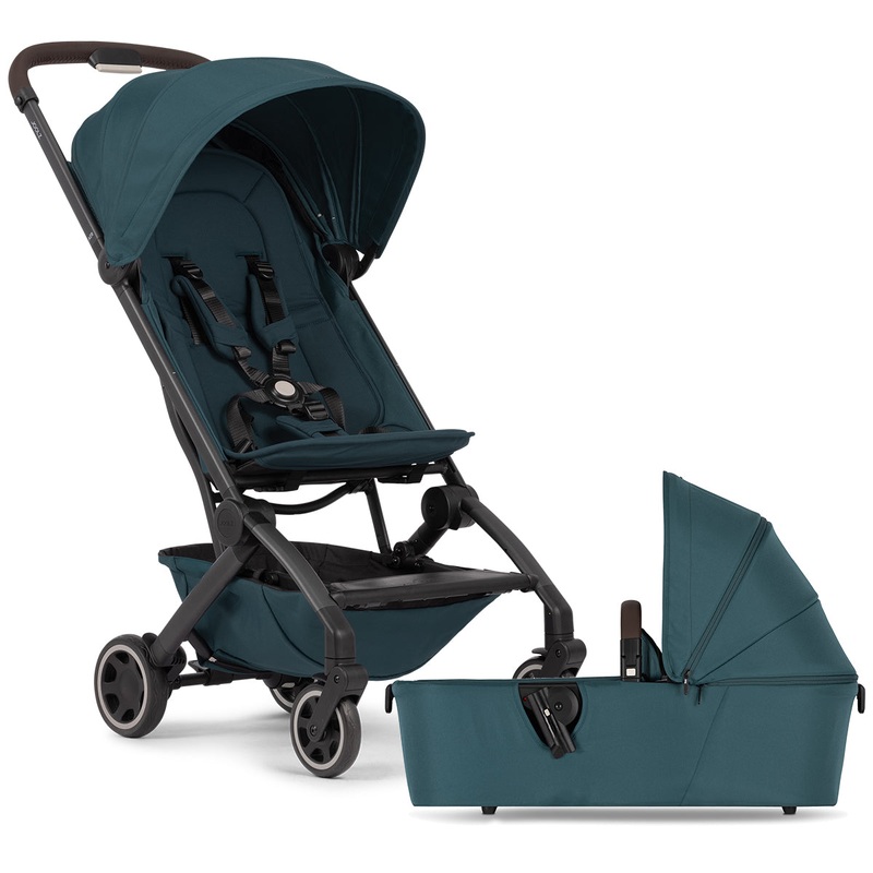 Joolz Aer Lightweight Compact Stroller + Bassinet Bundle – Ocean Blue