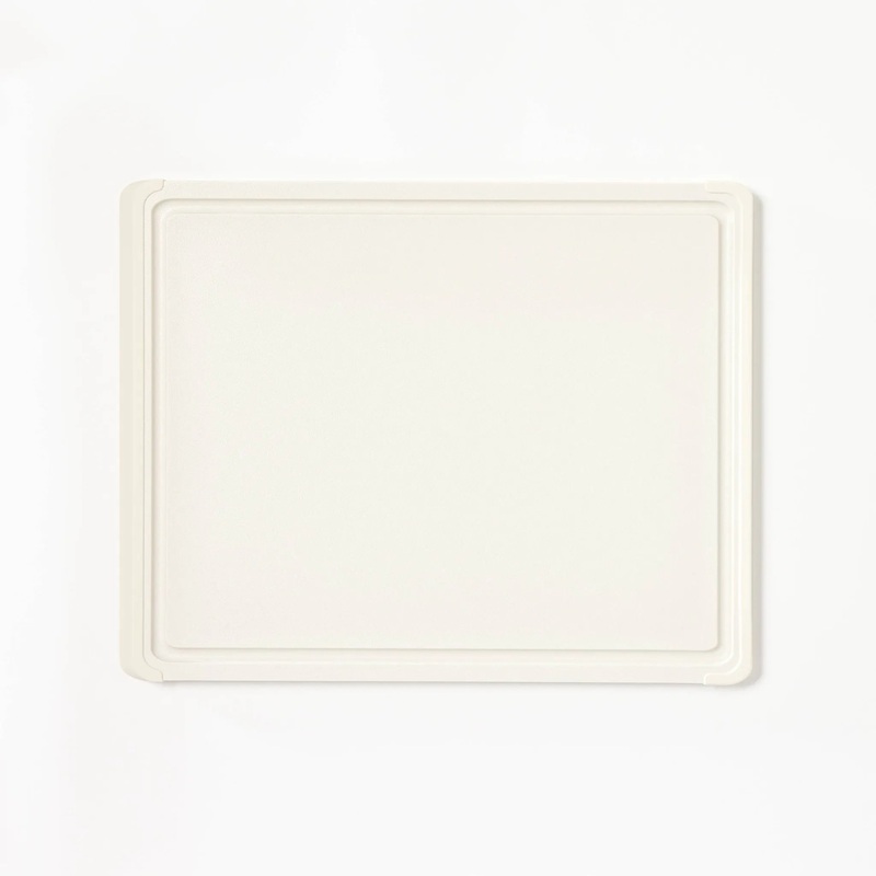 11″x14″ Nonslip Recycled Poly Cutting Board Vintage Cream