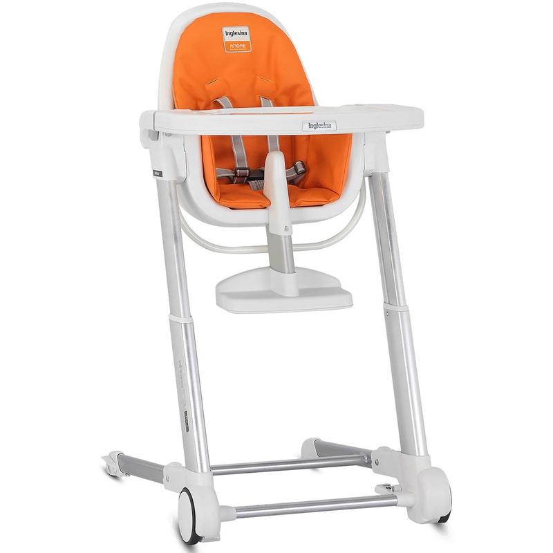 Inglesina Zuma High Chair – White/Orange