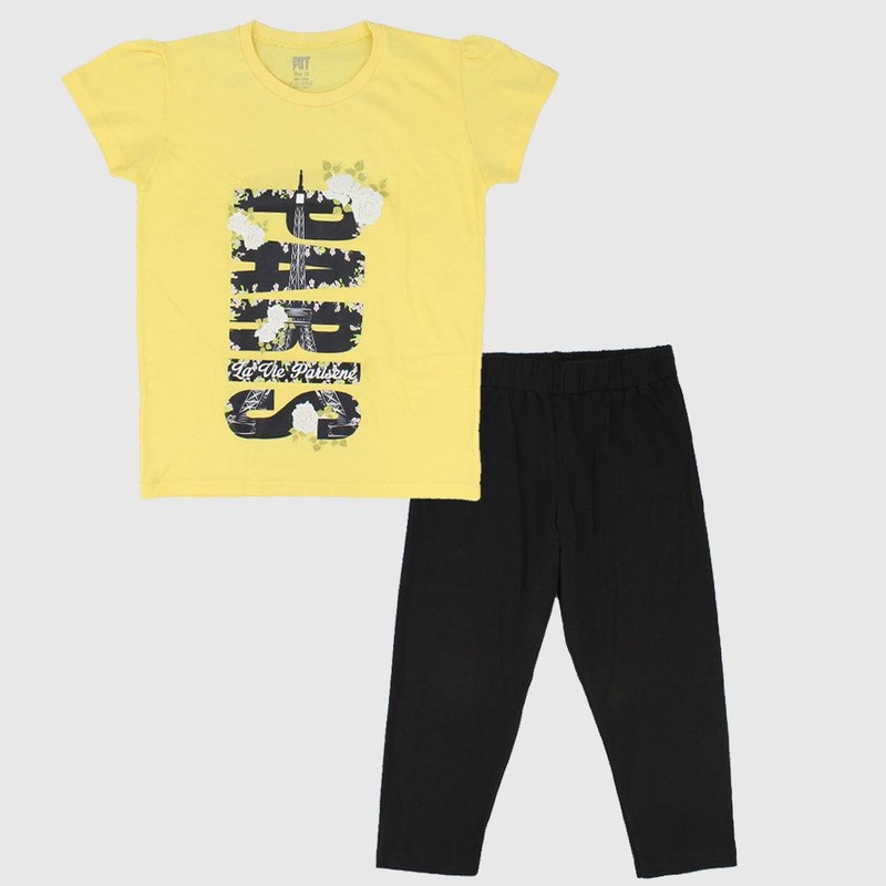 “Paris” Short-Sleeved Pajama