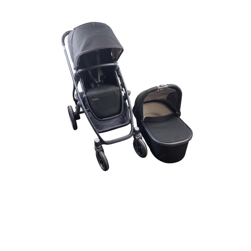 UPPAbaby VISTA Stroller, 2018, Jake (Black)